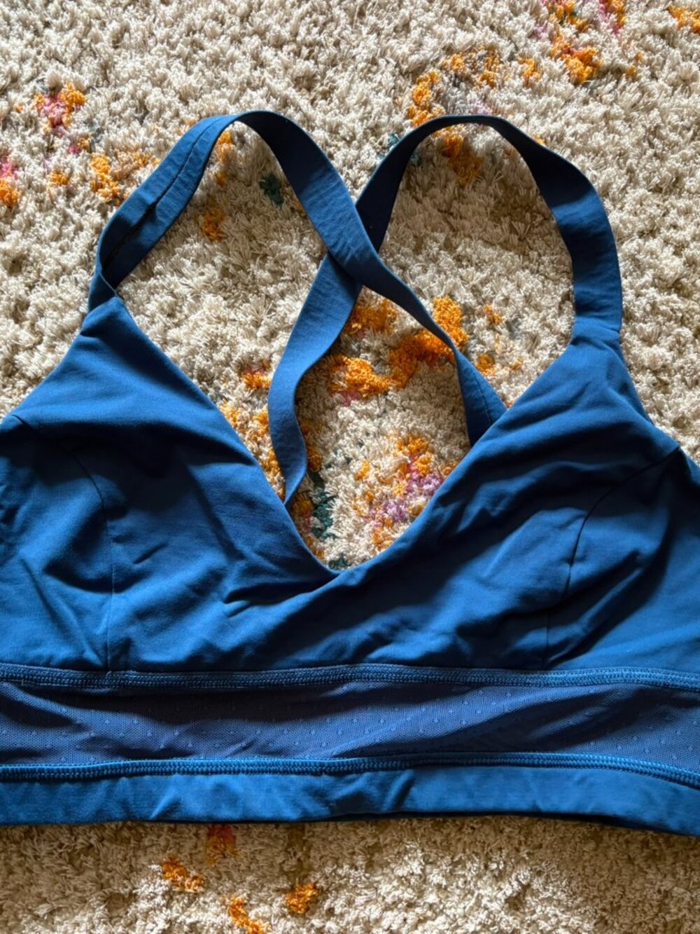 Lululemon Pushing Limits Cross-Back Sports Bra